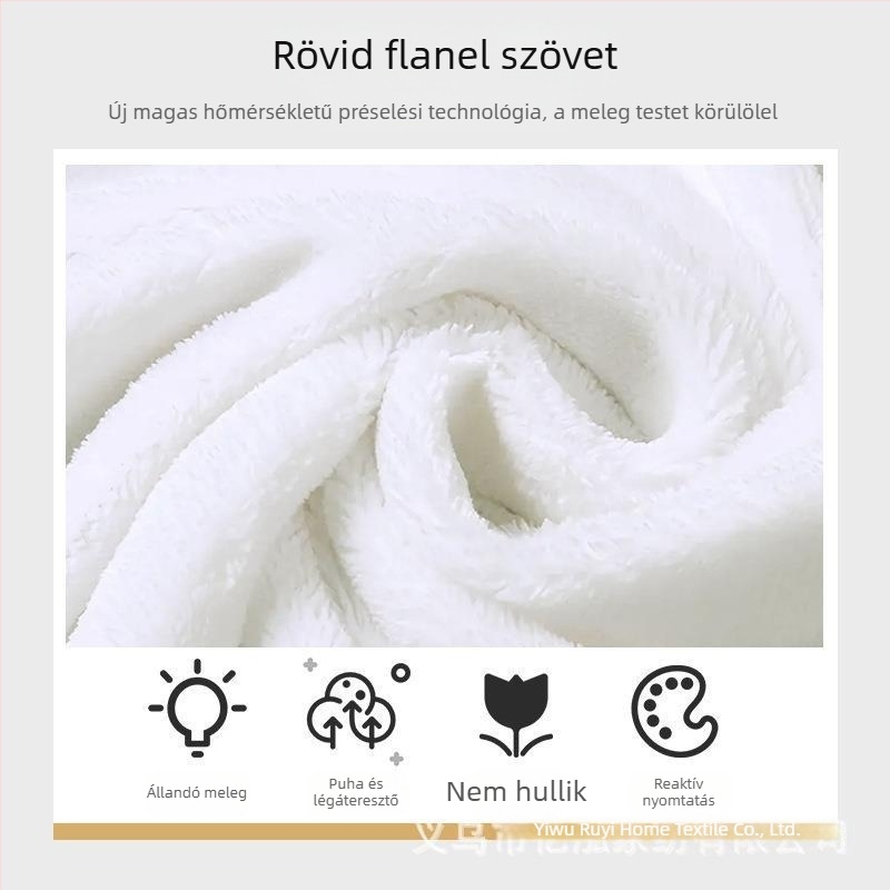 Digitális nyomtatású aranyos macskatakaró, nagy súlyú, vastagított meleg takaró, kültéri kempingtakaró, flanel