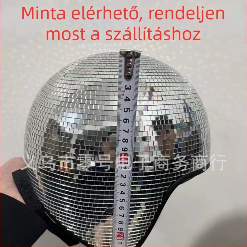 Független Állomás Határon Átnyúló Új Diszkólabda Sisak Tükör Üveg Tégla Diszkólabda Sisak Gomba