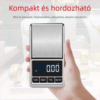 Mini grammos mérleg kínai gyógynövényes élelmiszermérleg precíziós konyhai mérleg sütéshez 0,1 grammos mérleg elektronikus mérleg 0,01 g ékszermérleg