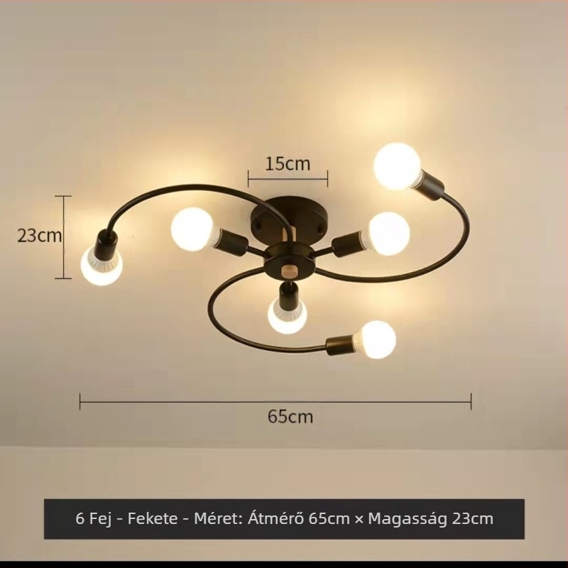 Modern Skandináv Egyszerű Kreatív Meleg Internet Híresség Népszerű Hálószoba Bár Folyosó Nappali Étkező Új Mennyezeti Lámpa