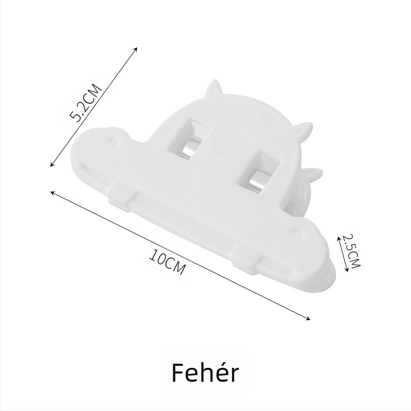 Snack záró klip nagykereskedelmi táska konyhai étel tea tejpor műanyag hordozható tartósítás nedvességálló élelmiszer záró klip