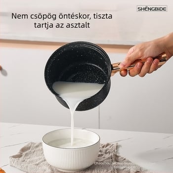 12 darabos Maifan kőedénykészlet, tapadásmentes edénykészlet, ajándék edény, háztartási konyhai főzőkészlet, többcélú edénykészlet