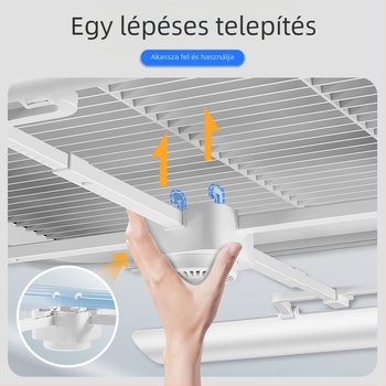 Központi integrált klímaberendezés Szélvédő Teleszkópos állítás Szélirány Mennyezeti központi klímaberendezés Felülről függesztett szélterelő Határon átívelő