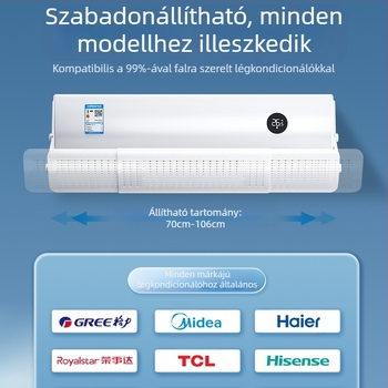 Gyárilag behúzható légkondicionáló szélterelő, közvetlen fújás elleni szélvédő, légkondicionáló szélterelő, tisztító szélterelő nagykereskedelem