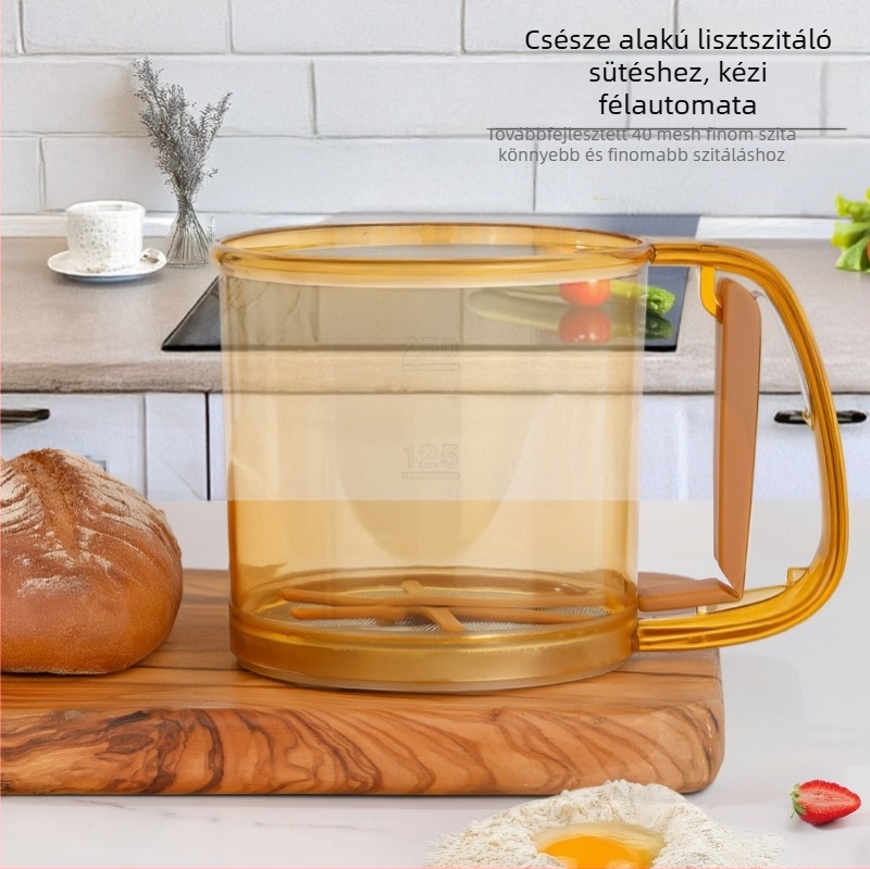 raktáron kézi félautomata lisztszita háztartási szita szita szita sütőeszköz szivárgás