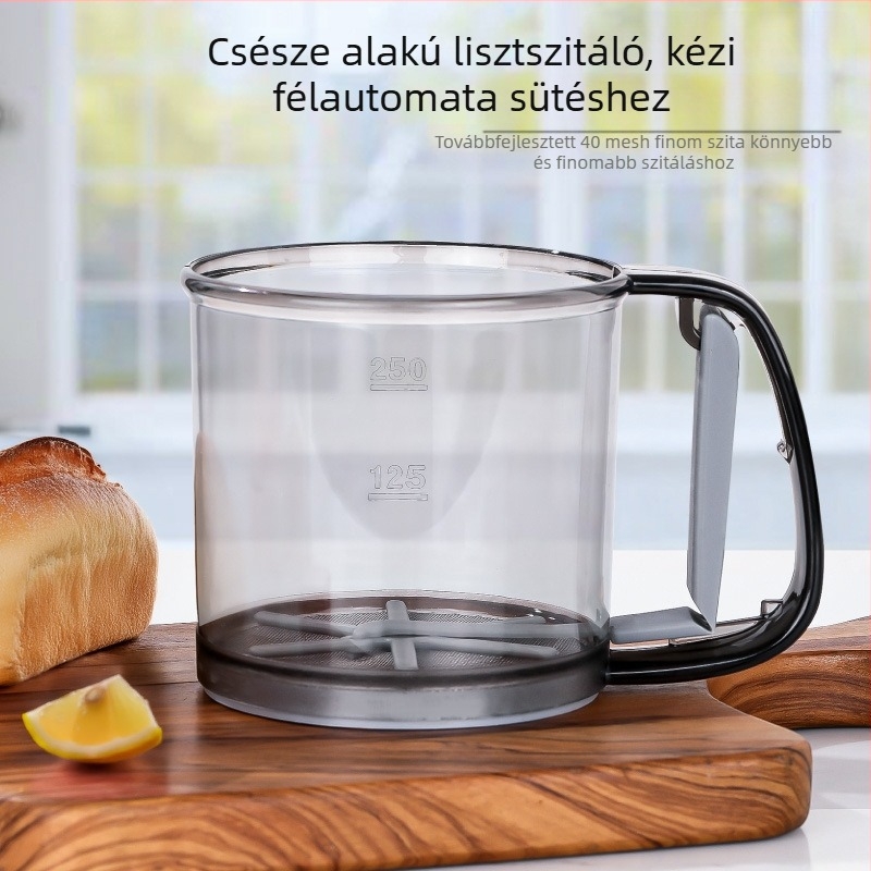 raktáron kézi félautomata lisztszita háztartási szita szita szita sütőeszköz szivárgás