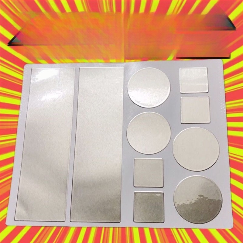 Pot folt vastagított alumínium fólia szalag pot aljára műtárgy magas hőmérsékletnek ellenálló rozsdamentes acél medence szivárgásjavító ónpapír alumínium bőr öntapadó jég