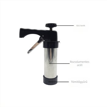 Süti keksz pisztoly torta szerszám sütés barkács süteménypisztoly torta tészta fúvóka krémes leveles tészta pisztoly forma