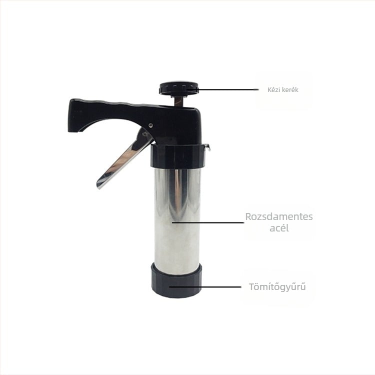 Süti keksz pisztoly torta szerszám sütés barkács süteménypisztoly torta tészta fúvóka krémes leveles tészta pisztoly forma