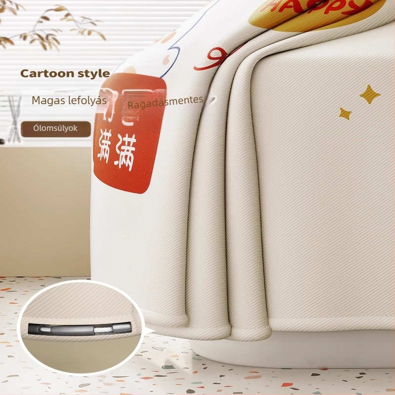 Fürdőszobai zuhanyfüggöny, vízálló és penészálló anyag, fürdőszobai válaszfal, WC, zuhanykabin, vízfüggöny, luxus fürdőfüggöny