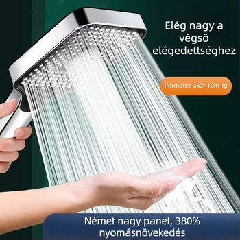 Feltöltött zuhanyfej szuper csaptelep fürdőszobai esőztető zuhany kád vízmelegítő zuhanyfej szett nagykereskedelem