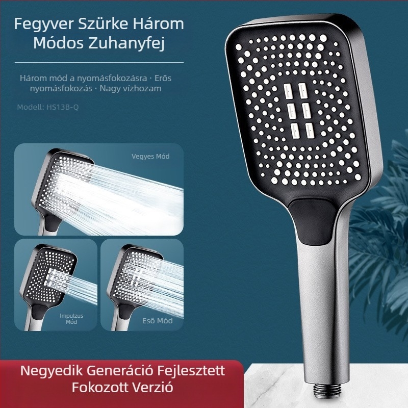 Feltöltött zuhanyfej szuper csaptelep fürdőszobai esőztető zuhany kád vízmelegítő zuhanyfej szett nagykereskedelem