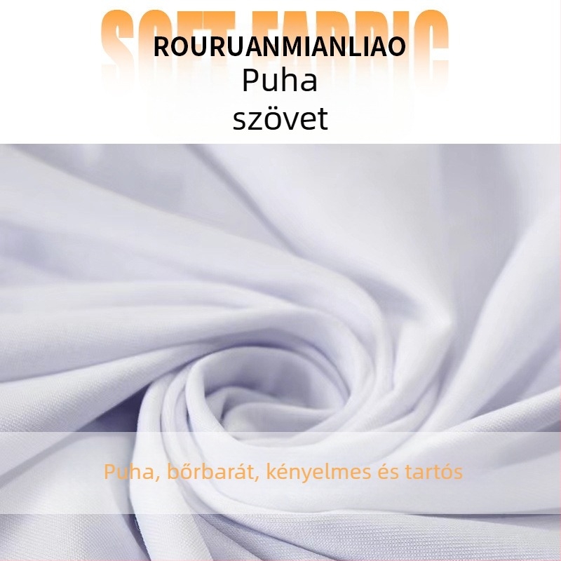 Cross-Border Hotel fehér, lábra húzható székhuzat tejselyemből, vastagított, rugalmas székhuzat konferenciaszállodai esküvői különleges székhuzat