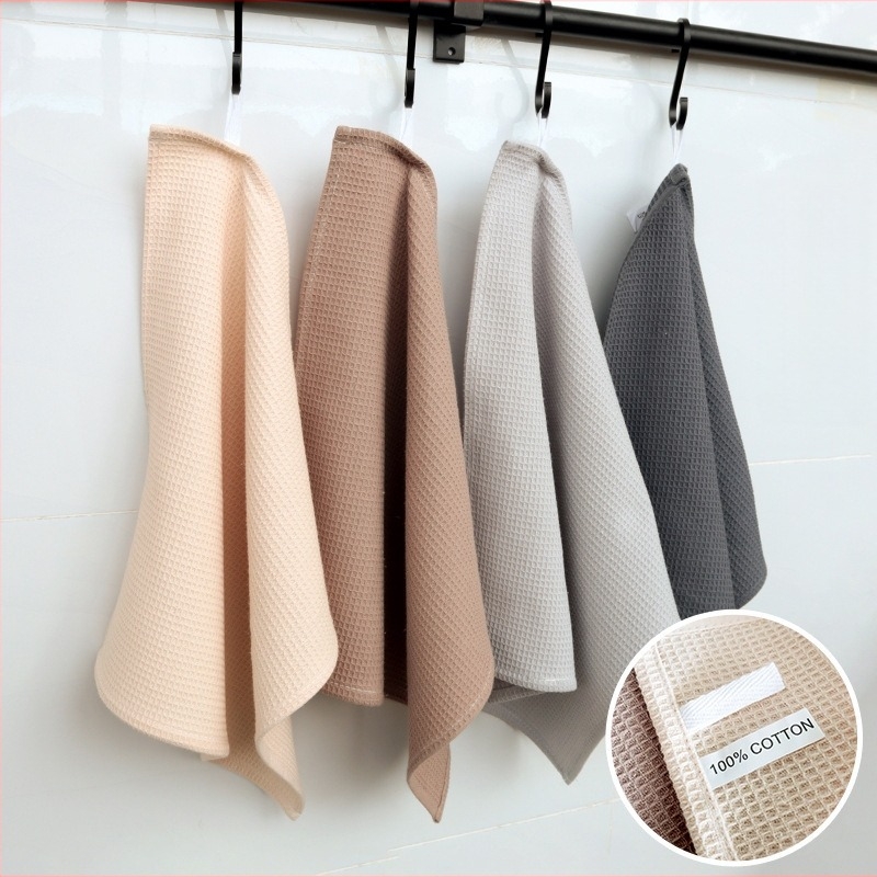 Tiszta pamut sima gofris konyharuha ananász súrolópárna konyhai rongy határokon átnyúló címkézhető