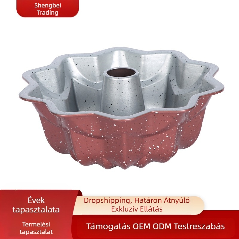 Fröccsöntés utánzata Fröccsöntés Szénacél Sütőtök Sifon Forma Torta DIY Sütőforma Tapadásmentes Sütőedény Nagykereskedelem