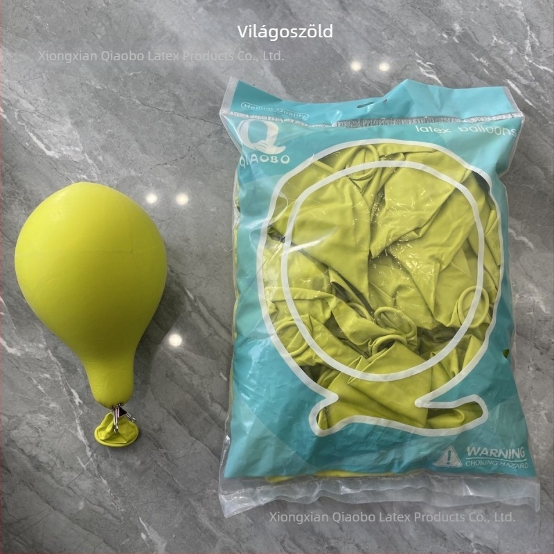 18 hüvelykes, 10 g-os vastagított ünnepi esküvői partikellékek fém matt gyöngyházfényű macaron latex lufi