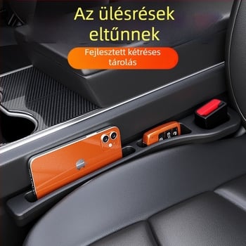 Autósülés oldalsó varrás szivárgásmentes tárolás belső kellékek dupla nyílású résdugó szalag réskitöltő fedővarrás