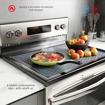 Határokon átnyúló multifunkcionális szilikon tűzhelyvédő szőnyeg nagy víz alatti tartályszőnyeg elektromos kazán felső burkolat elektromos kazán szigetelő szőnyeg lefolyószőnyeg