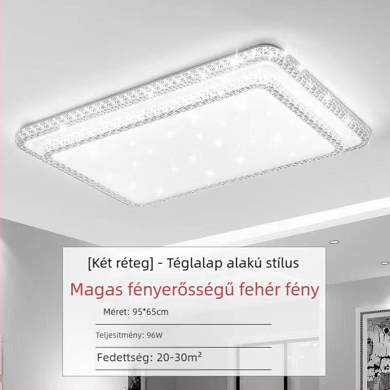 Kristályutánzatú új nappali lámpa LED mennyezeti lámpa hálószoba lámpák modern egyszerű hangulatos fény luxus előszoba fő lámpa
