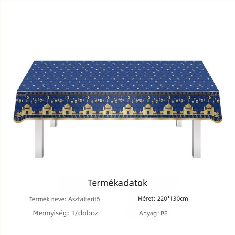 Amazon raktáron fesztivál terítő eldobható pe terítő Valentin-napi ír Szent Patrik-napi parti