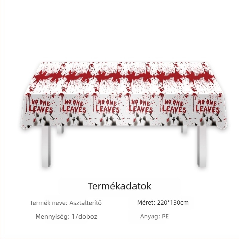 Amazon raktáron fesztivál terítő eldobható pe terítő Valentin-napi ír Szent Patrik-napi parti