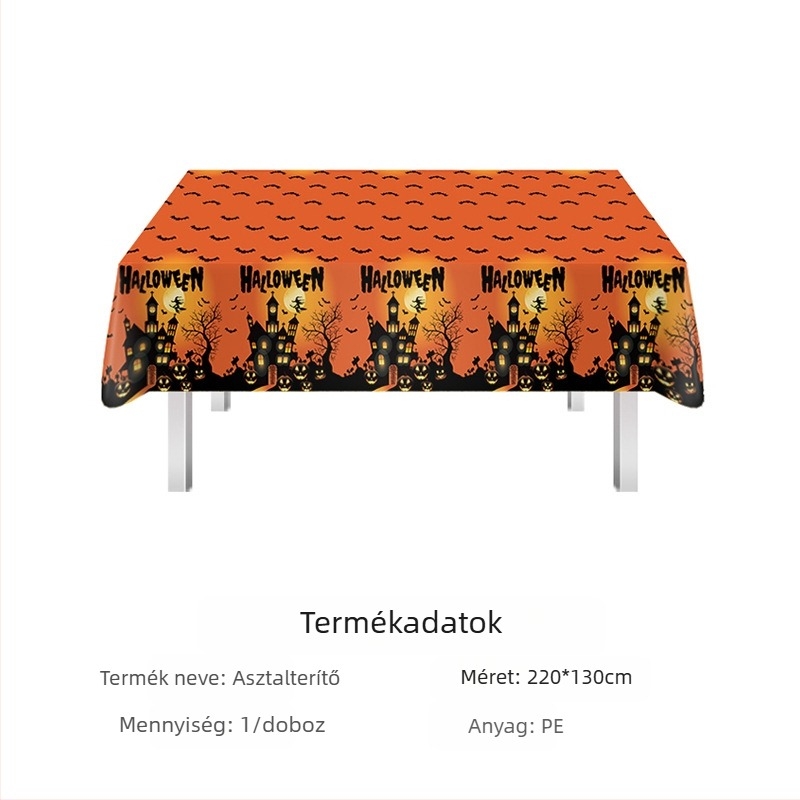 Amazon raktáron fesztivál terítő eldobható pe terítő Valentin-napi ír Szent Patrik-napi parti