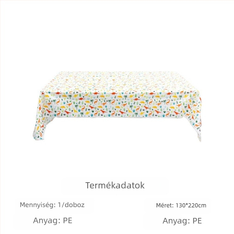 Amazon raktáron fesztivál terítő eldobható pe terítő Valentin-napi ír Szent Patrik-napi parti