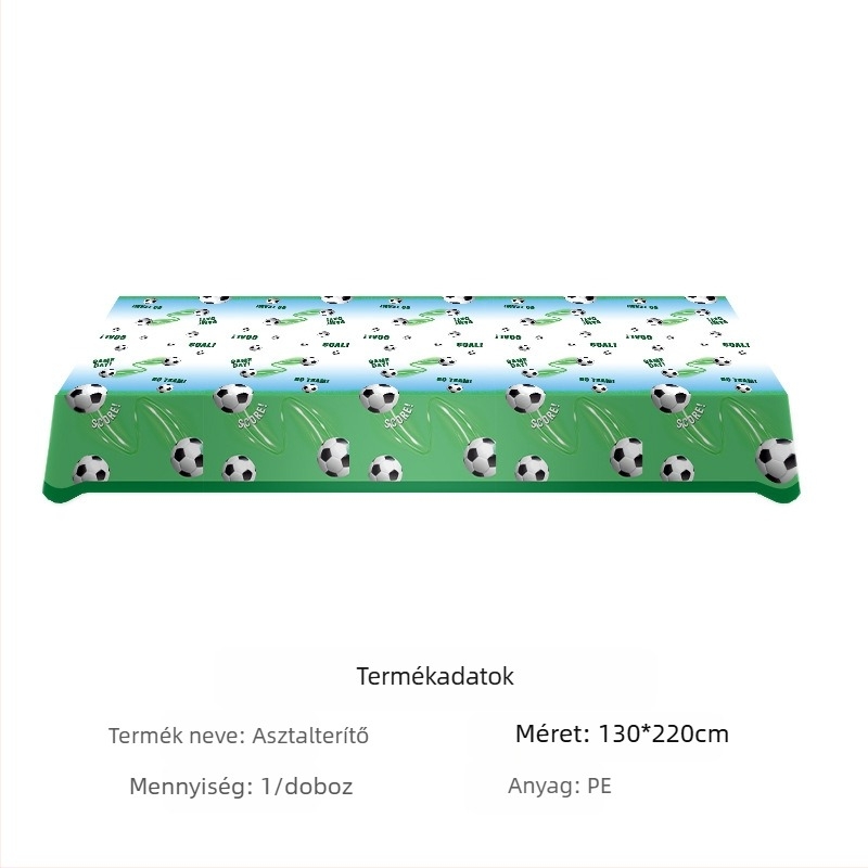 Amazon raktáron fesztivál terítő eldobható pe terítő Valentin-napi ír Szent Patrik-napi parti