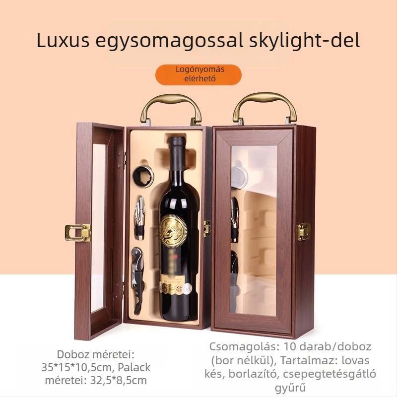 Kiváló minőségű csomagolódobozok gyártója, ablakos boros ajándékdobozok, raktáron lévő boros dobozok, kiváló minőségű ajándékdobozok nagykereskedelemben, Penfolds borokhoz alkalmas