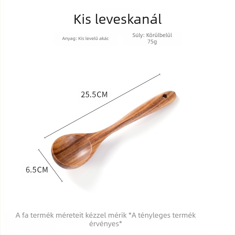 Szórólapát Akácfa Lapát Tapadásmentes Serpenyőlapát Szűrőedény Rizskanál Hosszú Nyél Keverés Háztartási Fűszerkeverés Főzés Hot Pot Leveses Kanál