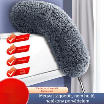 Tollporoló Elektrosztatikus portalanítás Háztartási teleszkópos rúdtisztítás Por, mennyezeti, nagy rések tisztítása