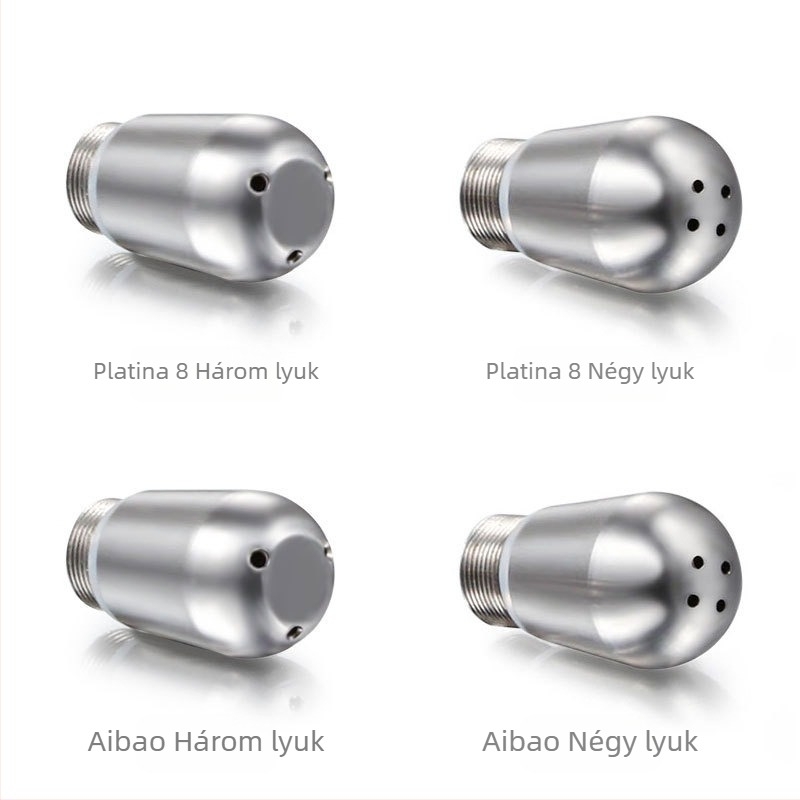 Gyárilag közvetlen univerzális tejhabosító fúvóka kávéfőző tartozékok rozsdamentes acél háromlyukú/négylyukú gőzfej fúvóka