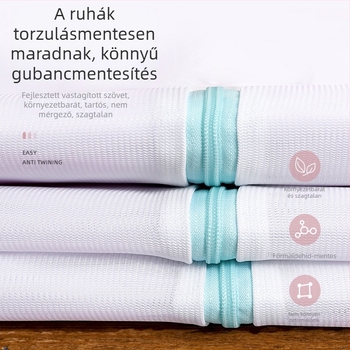 Amazon plus mosózsák 90*110 függönygépi mosáshoz speciális hálós zsák paplanhuzat vastagított védőmosózsák 60*80