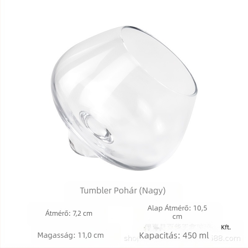 Ólommentes pohár kristályüveg brandy pohár konyak shaker pohár söröspohár gyártó nagykereskedelmi közvetlen ellátás