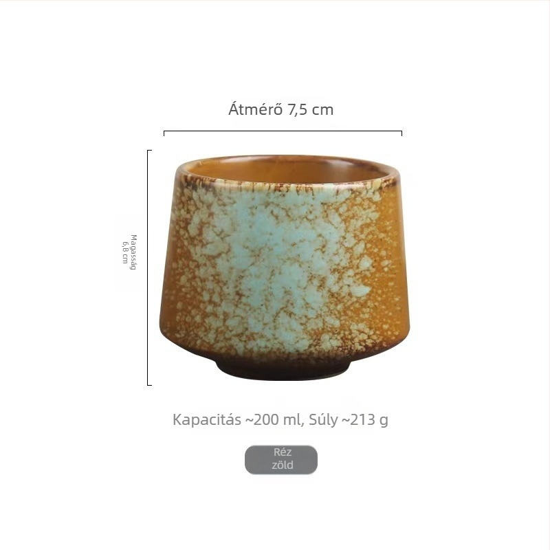 Határokon átnyúló Amazon kerámia étkészlet 200ml kávéscsésze skandináv stílusú hordozható csésze kreatív csésze teáscsésze LOGO-val