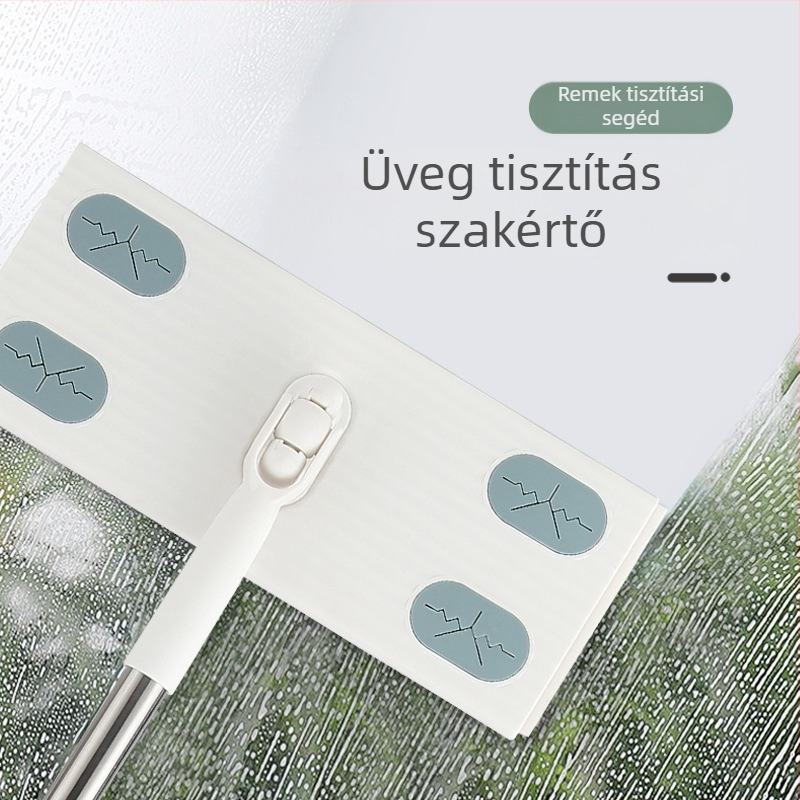 Alkalmi vastagított elektrosztatikus porfelmosó nedves törlőkendők eldobható mosás nélküli lusta felmosó rongy lapos háztartási tárgy