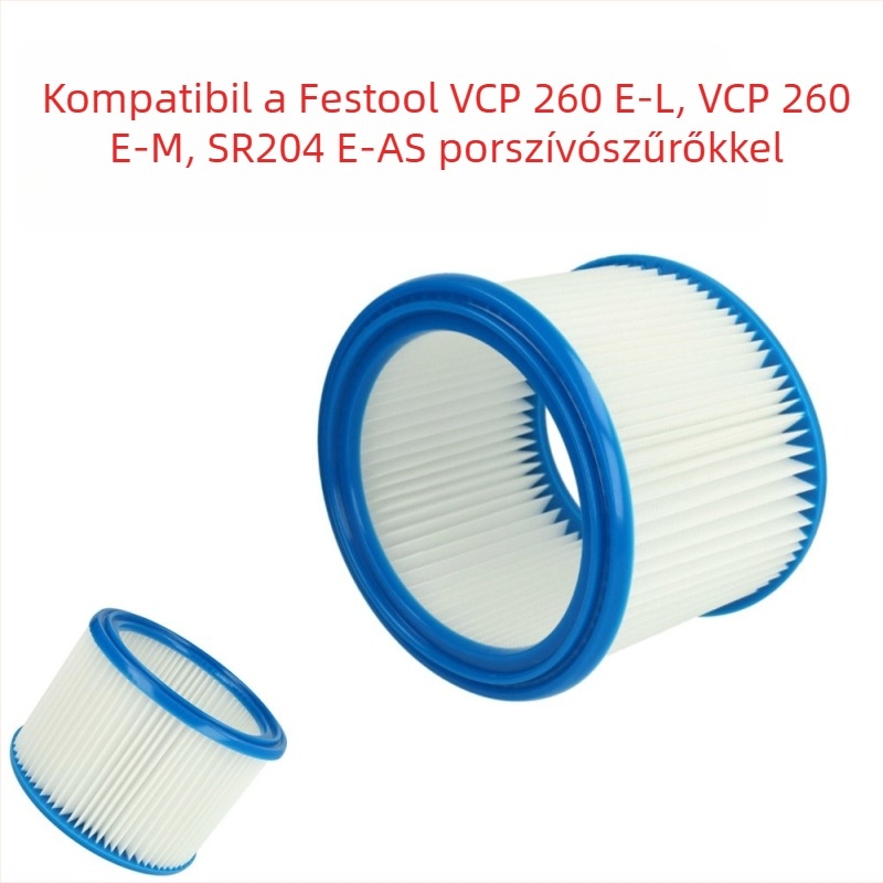 ALKALMAS FESTOOL VCP260E-L PORSZÍVÓ TARTOZÉKOK PATRON SZŰRŐELEM SZŰRŐ