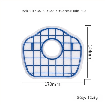 Philips seprőrobot tartozékokhoz alkalmas oldalsó kefeszűrő/FC8710/FC8810/FC8772