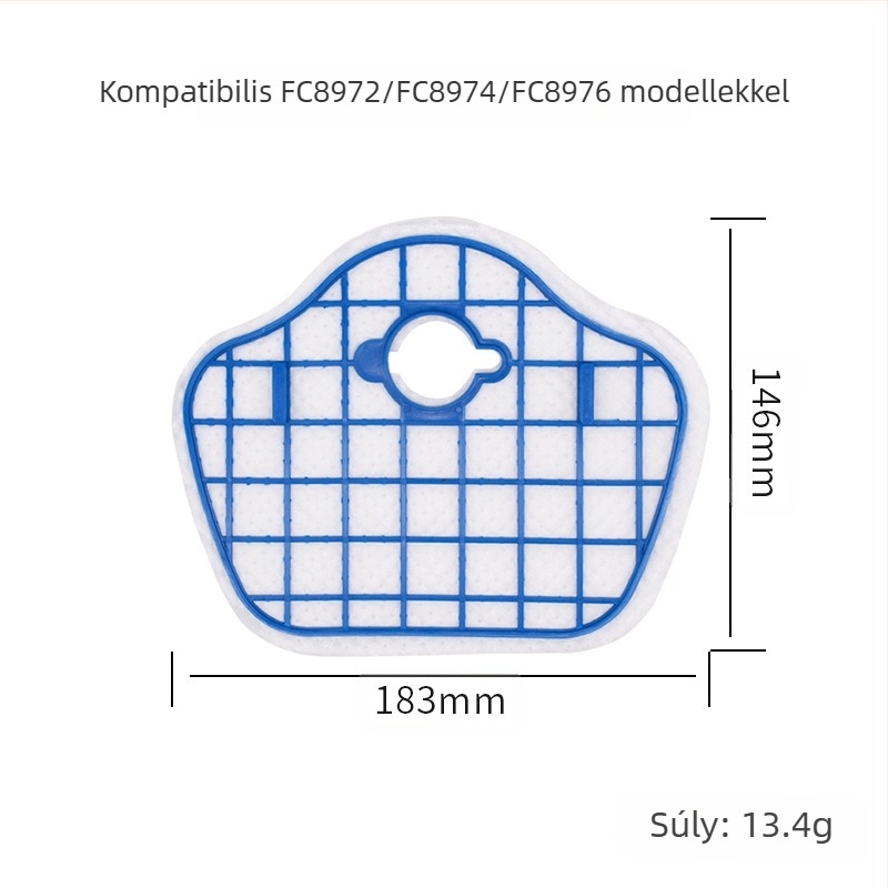 Philips seprőrobot tartozékokhoz alkalmas oldalsó kefeszűrő/FC8710/FC8810/FC8772