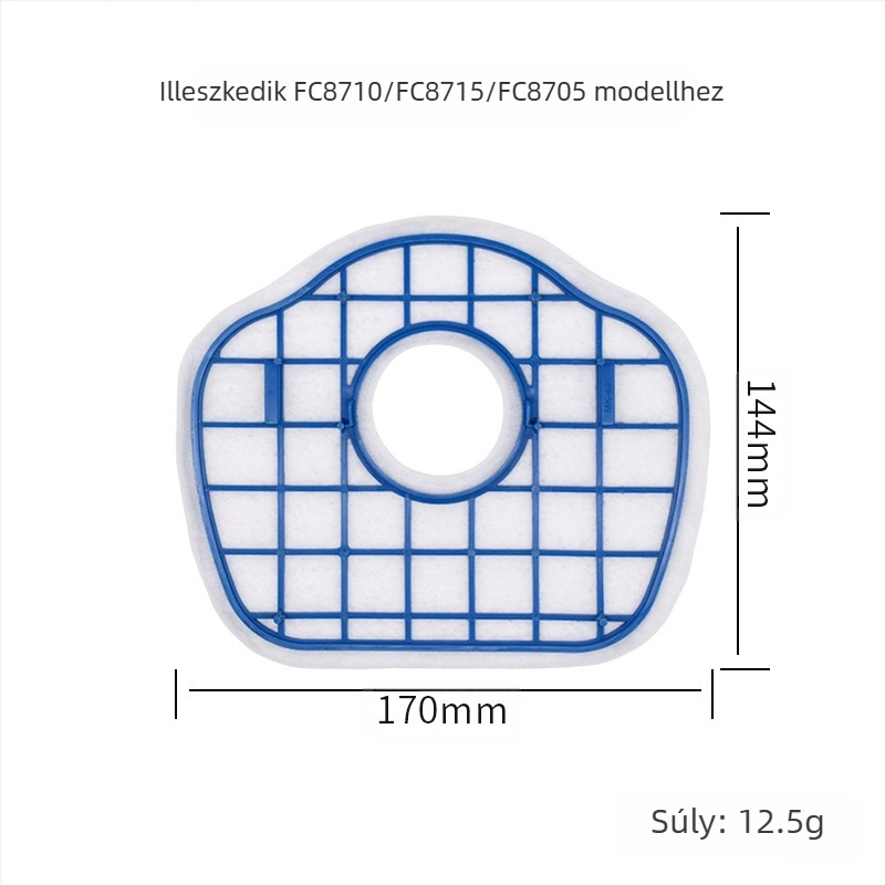Philips seprőrobot tartozékokhoz alkalmas oldalsó kefeszűrő/FC8710/FC8810/FC8772