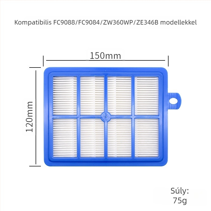 Philips seprőrobot tartozékokhoz alkalmas oldalsó kefeszűrő/FC8710/FC8810/FC8772