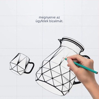 Nagy kapacitású üveg víztartály készlet otthoni használatra, hideg vízhez, gyümölcsléhez és hideg kávéfőzéshez alkalmas