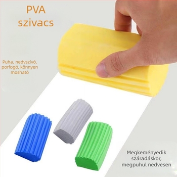 Többfunkciós tisztítószivacs, nedvszívó szivacs, autómosó szivacs, PVA konyhai háztartási tisztítószer, szöszmentes, nedvszívó pamut