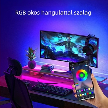 led fényszalag 5050RGB fényszalag 5v-os alacsony feszültségű fényszalag led szalag öntapadós USB vízálló TV háttérvilágítás hangulatvilágítás