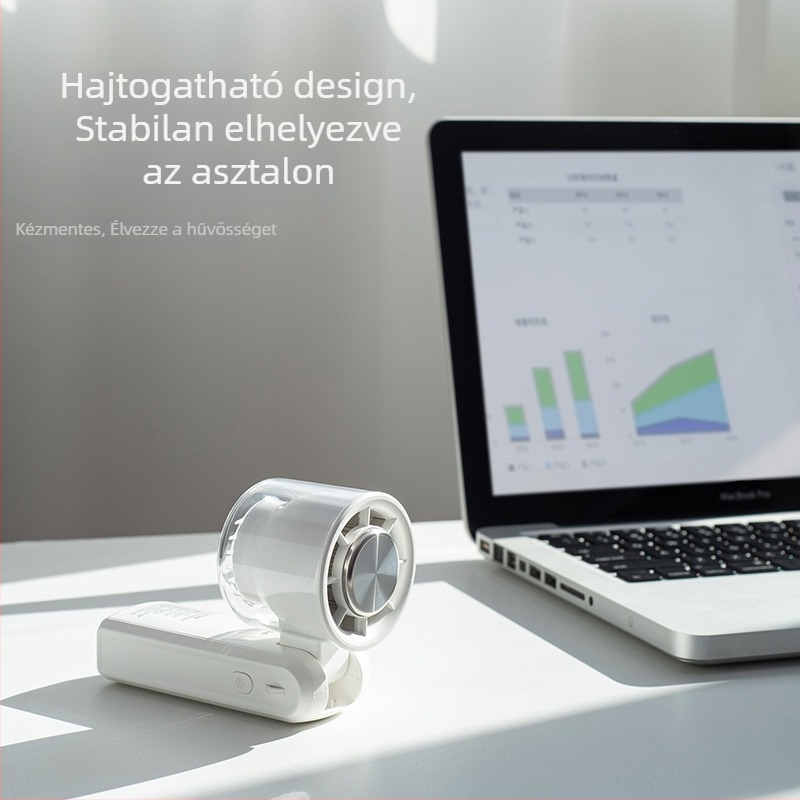 25 év határokon átnyúló új nagysebességű hűtős kézi ventilátor függőnyakú kültéri hordozható félvezető turbóventilátor