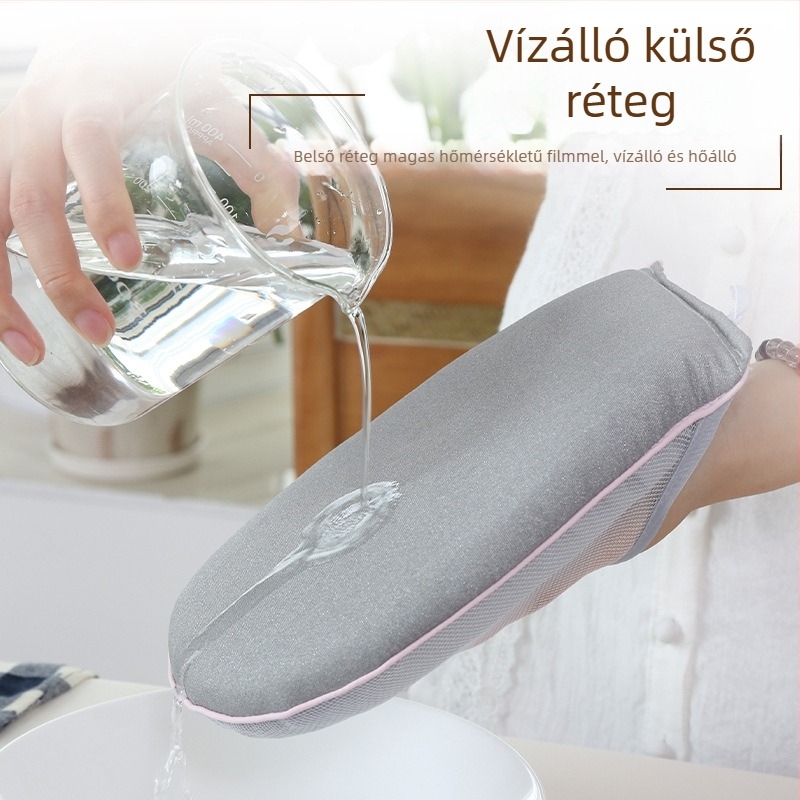 Nagy mini vasalódeszka, kézi vasalódeszka, háztartási vasalóasztal, vasalóállvány, vasalókesztyű, japán vasalóasztal
