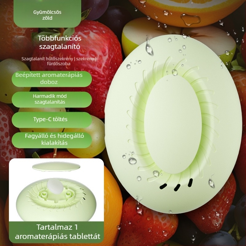 Új szagtalanító autó légtisztító intelligens ózon szagtalanító háztartási hűtőszekrény frissen tartó sterilizáló szagtalanító