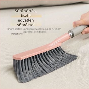 Puha kefe kanapé kefe ágy kefe hosszú nyelű ágytisztító kefe hálószoba otthoni takarítás ágy aranyos seprű műtárgy