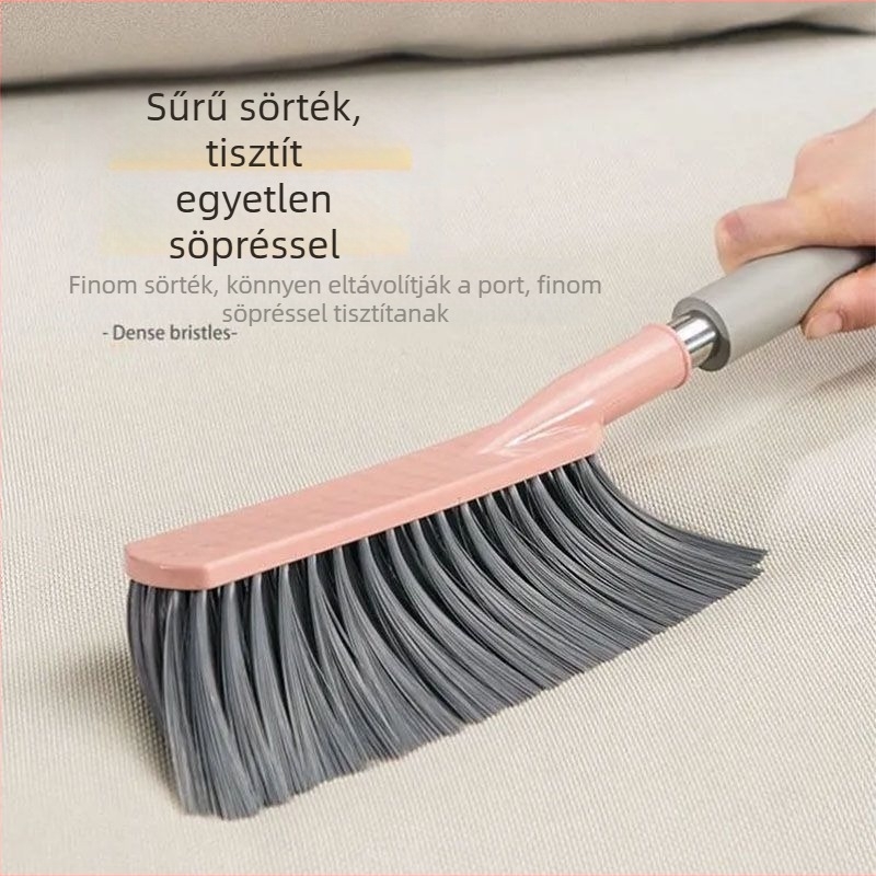 Puha kefe kanapé kefe ágy kefe hosszú nyelű ágytisztító kefe hálószoba otthoni takarítás ágy aranyos seprű műtárgy