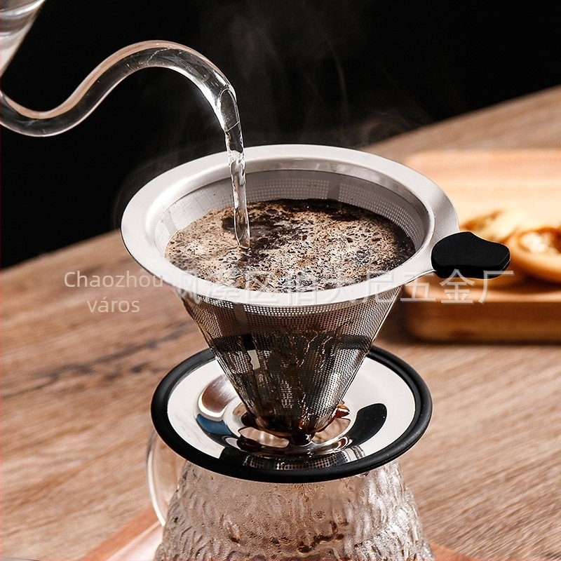 Kávéfilter, Kávéfilter, Szűrőpohár, Kézzel Főzött Kávé Eszköz, Tea Lefolyó, Szűrőmentes Papír, Ultrafinom Titkosított Kávétölcsér